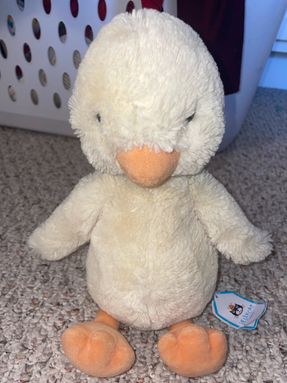 Jellycat original bashful duck